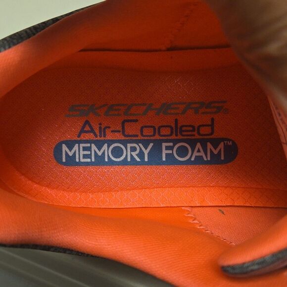 Skechers Womens Dual Lite Weight 12753 Gray / Pink Running Shoes Sneakers Size 7 - Picture 8 of 10